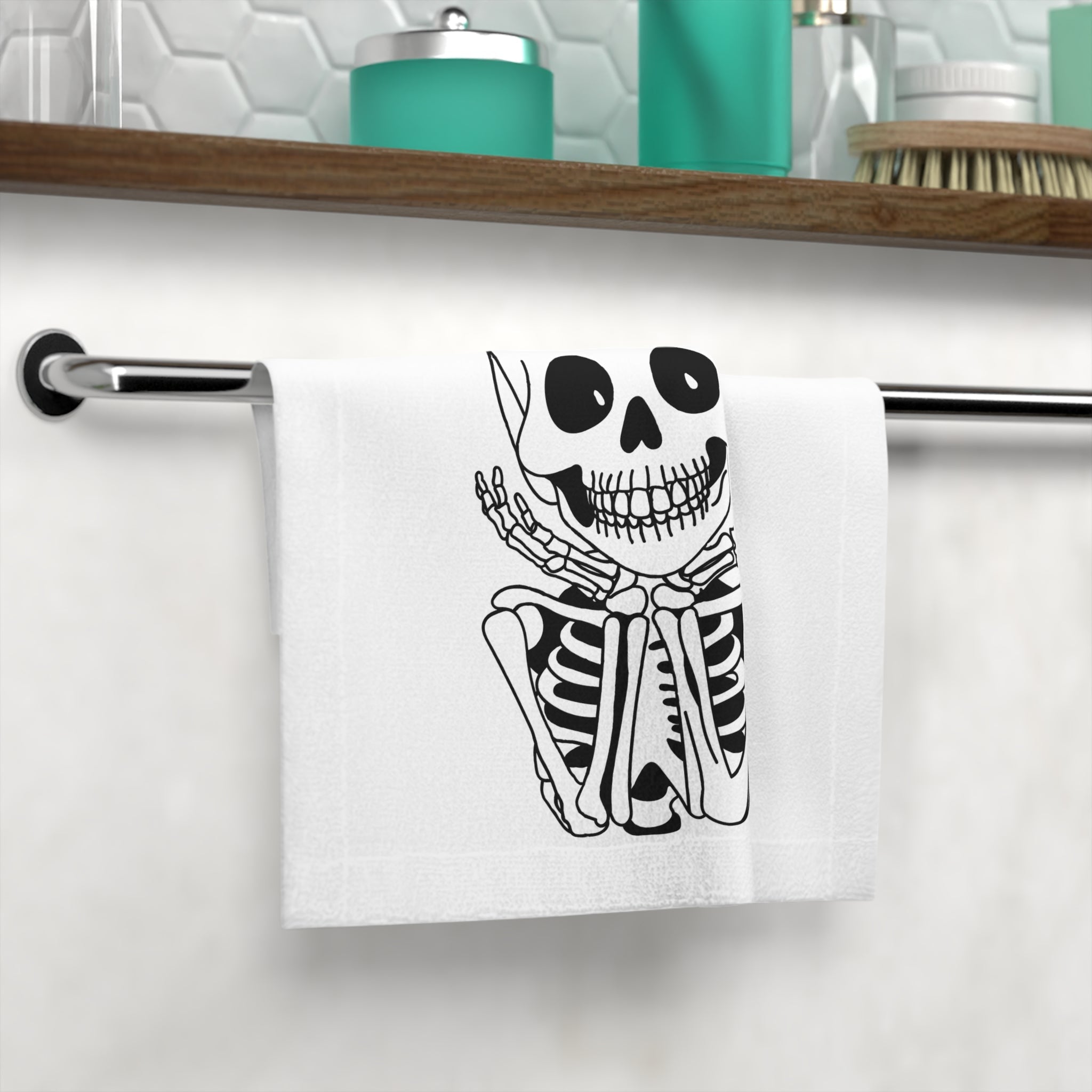 So In Love Skeleton | Mix & Match Lils’ Fun-Flirty Lovers’ Towels