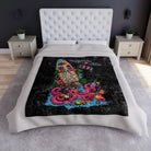 Liquid Chaos Spring Break Crushed Velvet Blanket