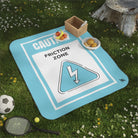Caution Friction Zone | Mix Match Fun-Flirty Lovers’ Water-Resistant Blankets