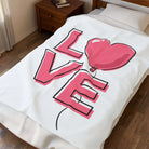Heart Balloon Love | Mix & Match Soft Fun-Flirty Lovers’ Blankets