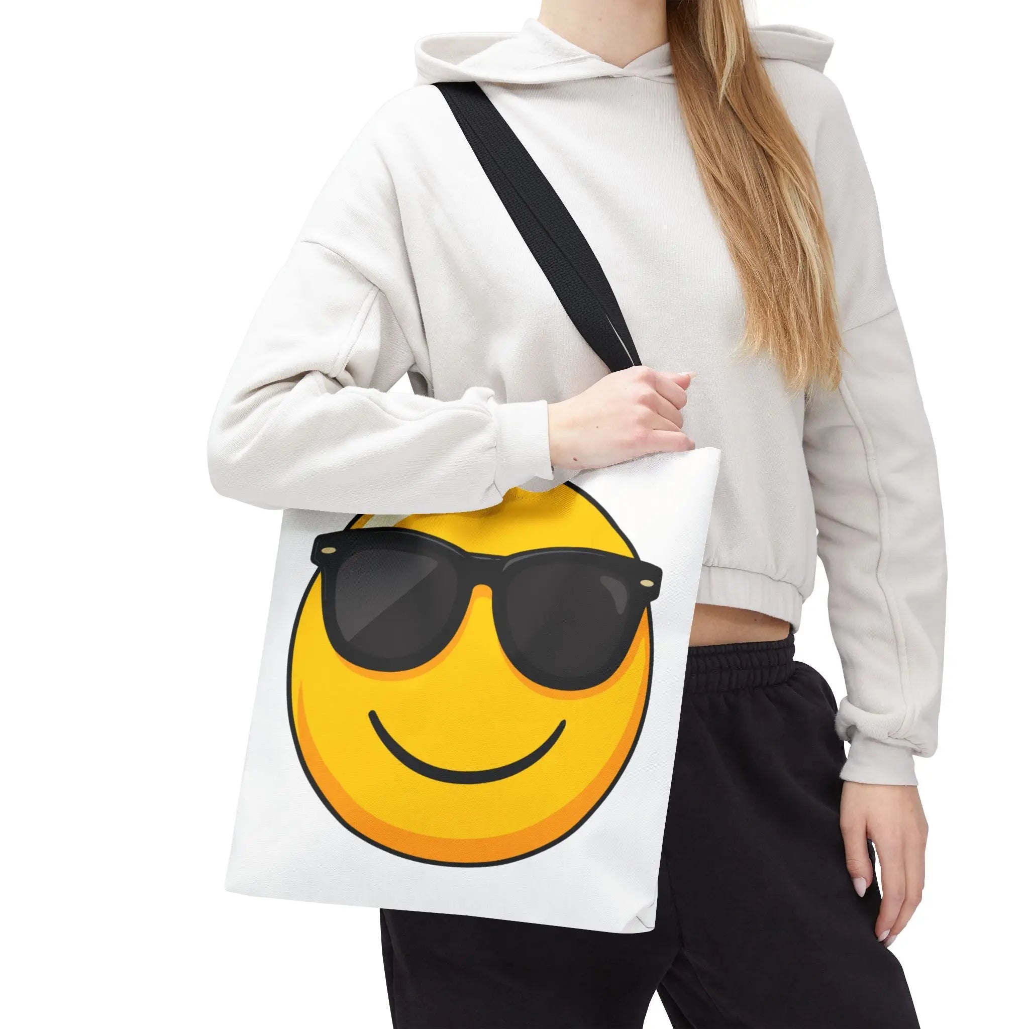 Too Cool Emoji Tote Bag