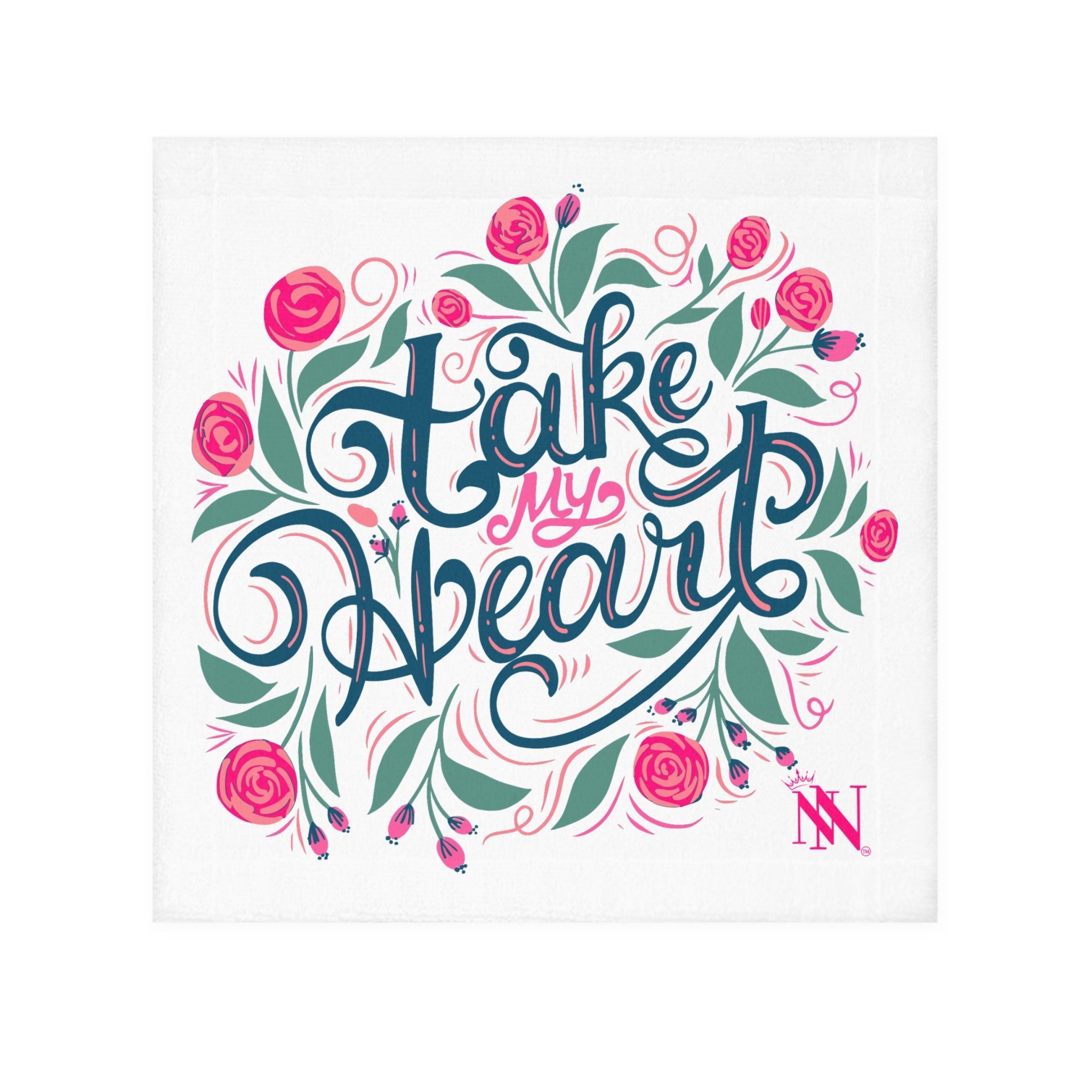 Take My Heart Floral | Mix & Match Lils’ Fun-Flirty Lovers’ Towels
