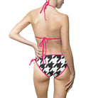 Checkered Past Star | Mix & Match Fun-Flirty Lovers’ String Bikinis