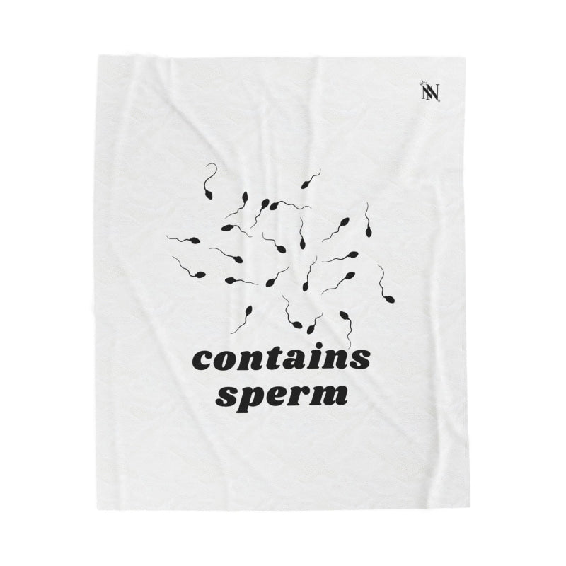 Contains Sperm | Mix & Match Fun-Flirty Lovers’ Blankets