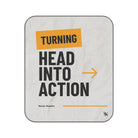 Turning Head into Action Travel-Friendly Water-Resistant Sex Blanket