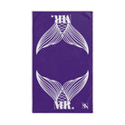 Mr. Mr. Mermaid Shareable Sides Purple Cum Towel