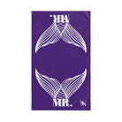 Mr. Mr. Mermaid Shareable Sides Purple | Mix & Match Classic Fun-Flirty Lovers’ Towels