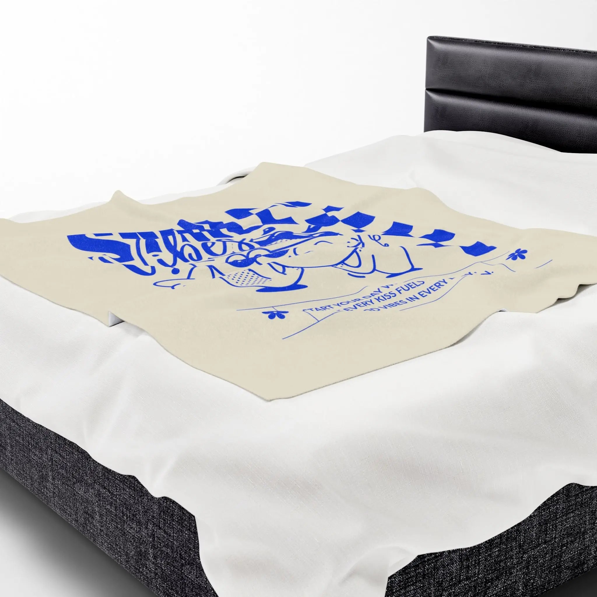 Smile Vibes | Mix & Match Velveteen Fun-Flirty Lovers’ Blankets
