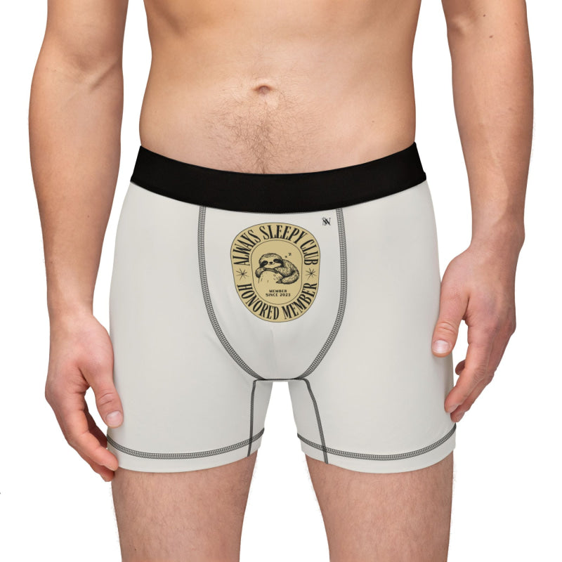 Always Sleepy Club Sloth | Mix & Match Men’s Fun-Flirty Lovers’ Boxer Briefs