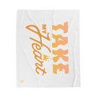 Take My Royal Heart | Mix & Match Velveteen Fun-Flirty Lovers’ Blankets