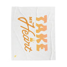 Take My Royal Heart | Mix & Match Velveteen Fun-Flirty Lovers’ Blankets
