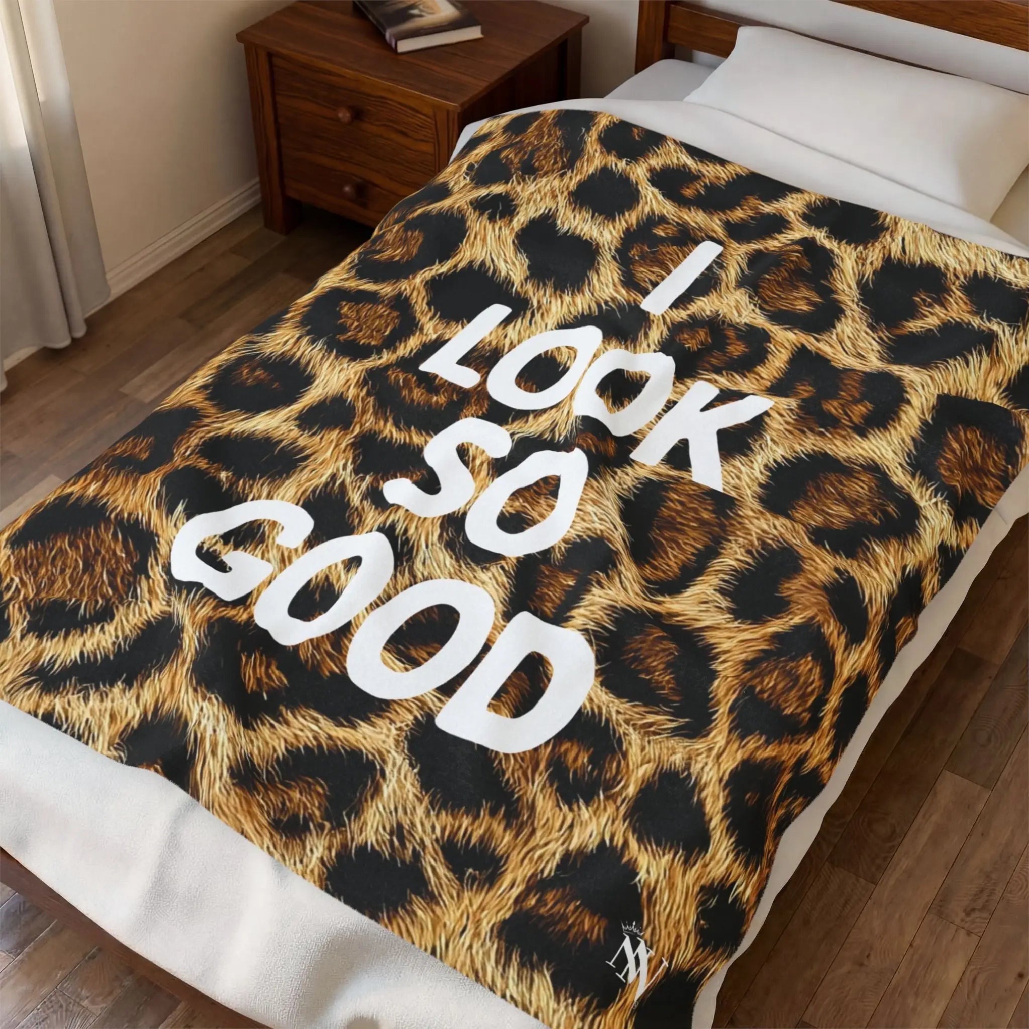 I Look So Good Realistic Cheetah Print Blanket