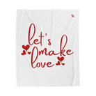 Let’s Make Love Hearts Blanket