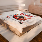 A Bite Of Japan | Mix & Match Velveteen Fun-Flirty Lovers’ Blankets