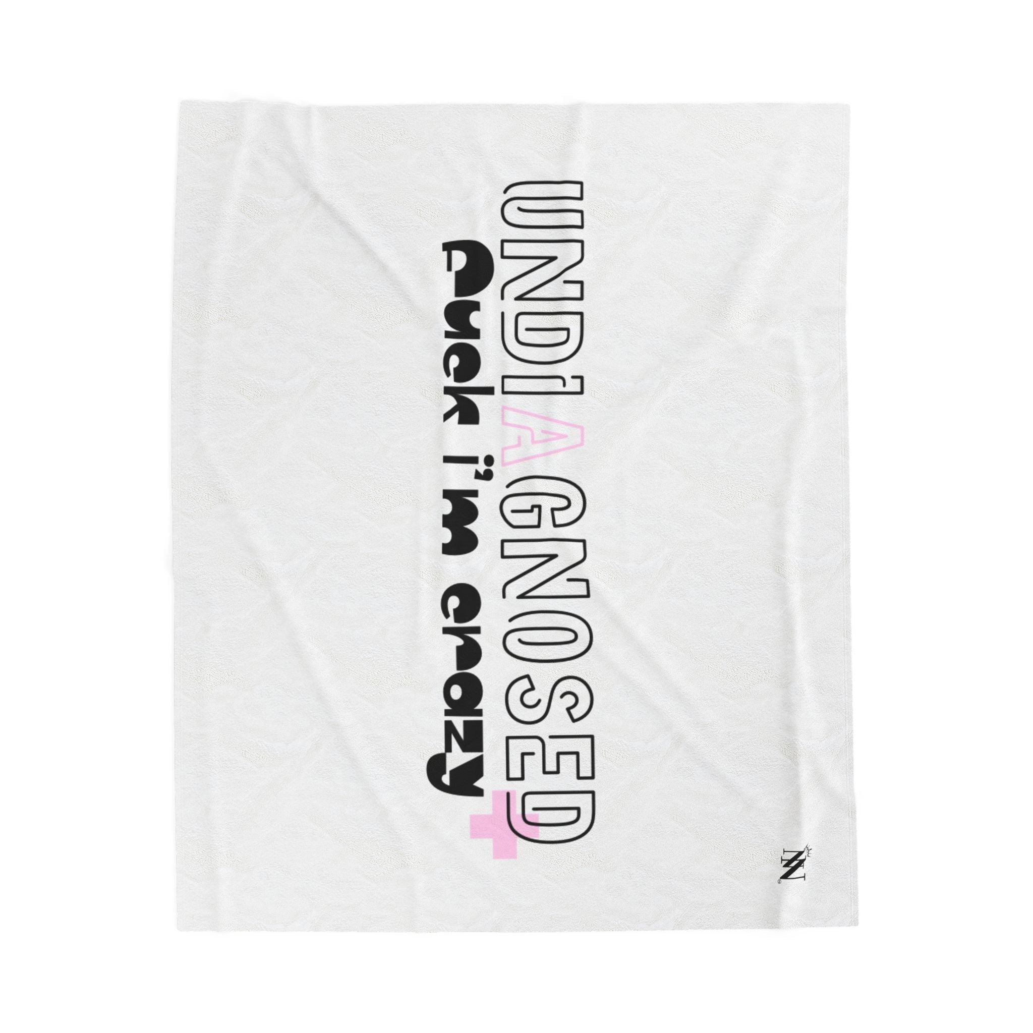 Undiagnosed Fuck I’m Crazy | Mix & Match Fun-Flirty Lovers’ Blankets