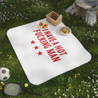 I Have a Hot Fucking Man | Mix Match Fun-Flirty Lovers’ Water-Resistant Blankets