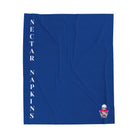 Nectar Napkins Brand Blue Love Blanket