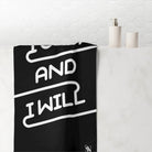 I Cum & I Will | Mix & Match XL Fun-Flirty Lovers’ Towels