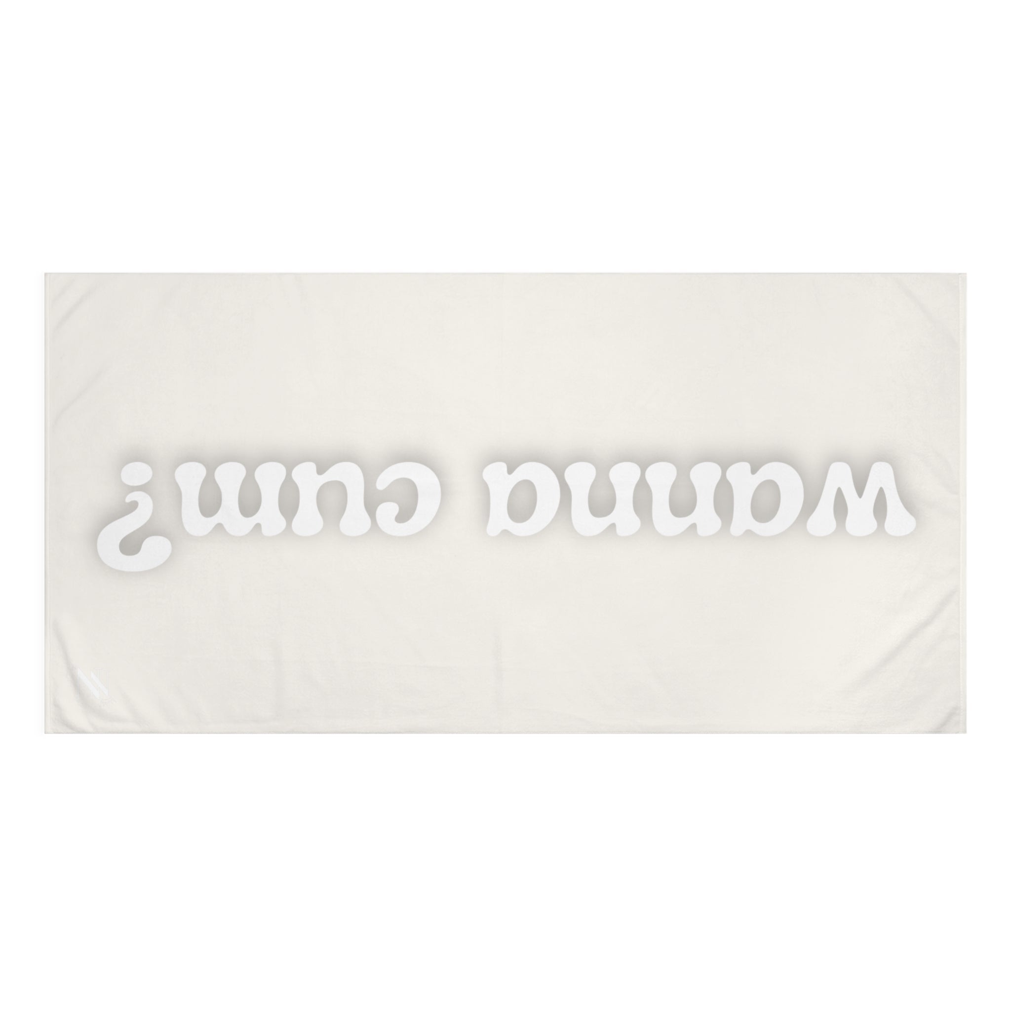Wanna Cum? | Mix & Match Naughty XL Fun-Flirty Lovers’ Towels