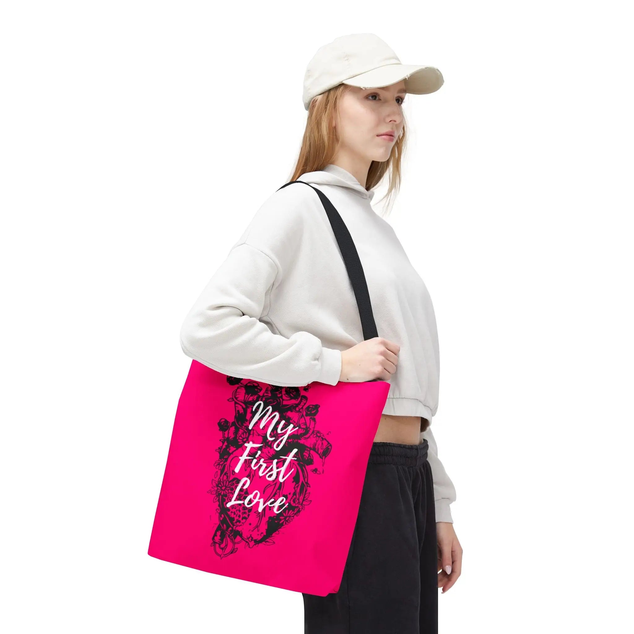 My First Love Real Heart & Flowers | Nectar Napkins Fun-Flirty Lovers’ Totes