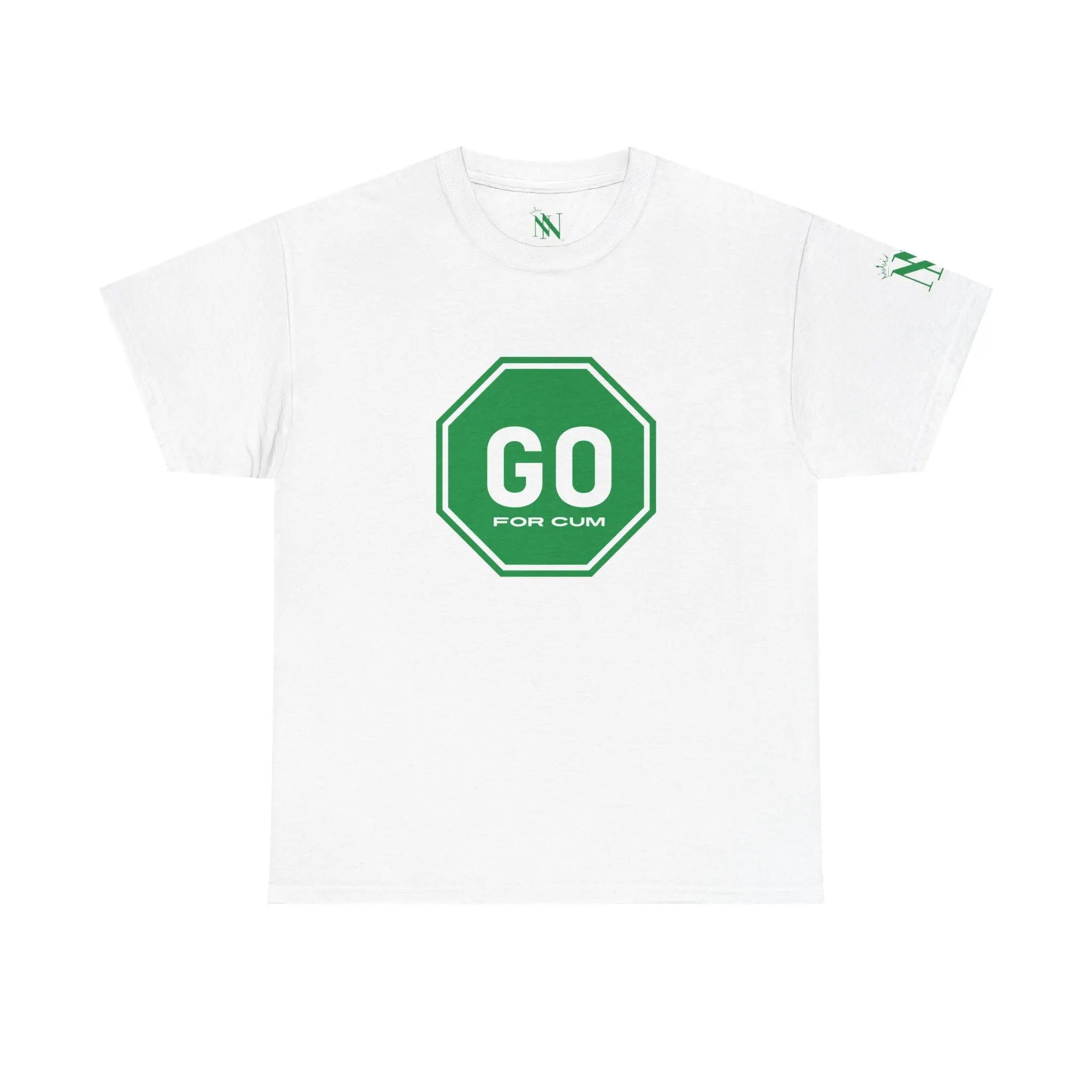 Go For Cum Sign | Mix & Match 100% Cotton Unisex Fun-Flirty Lovers’ Tees