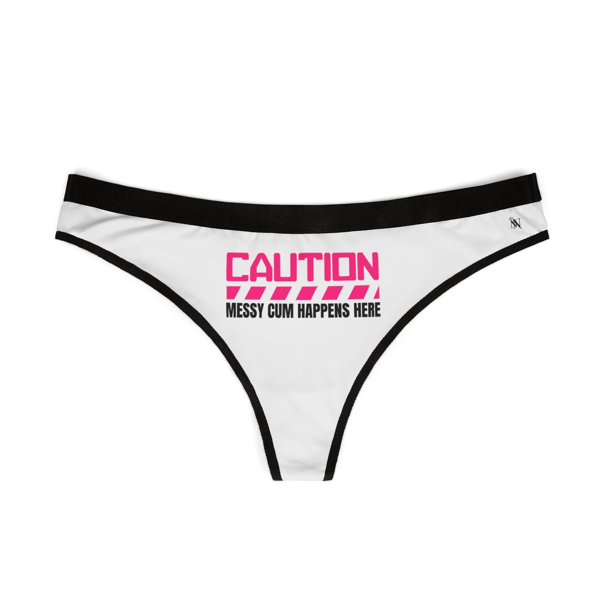 Caution: Messy Cum Happens Here | Mix & Match Women’s Fun-Flirty Lovers’ Thongs