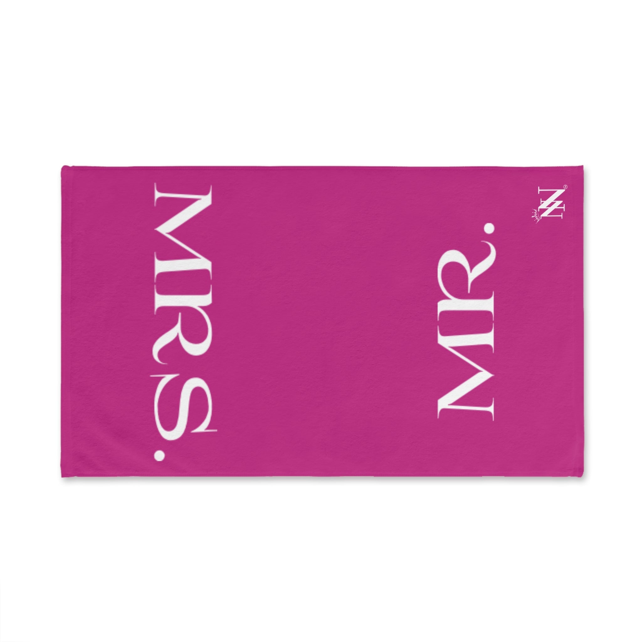 Mr Mrs Shareable Hot Pink | Mix & Match Classic Fun-Flirty Lovers’ Towels