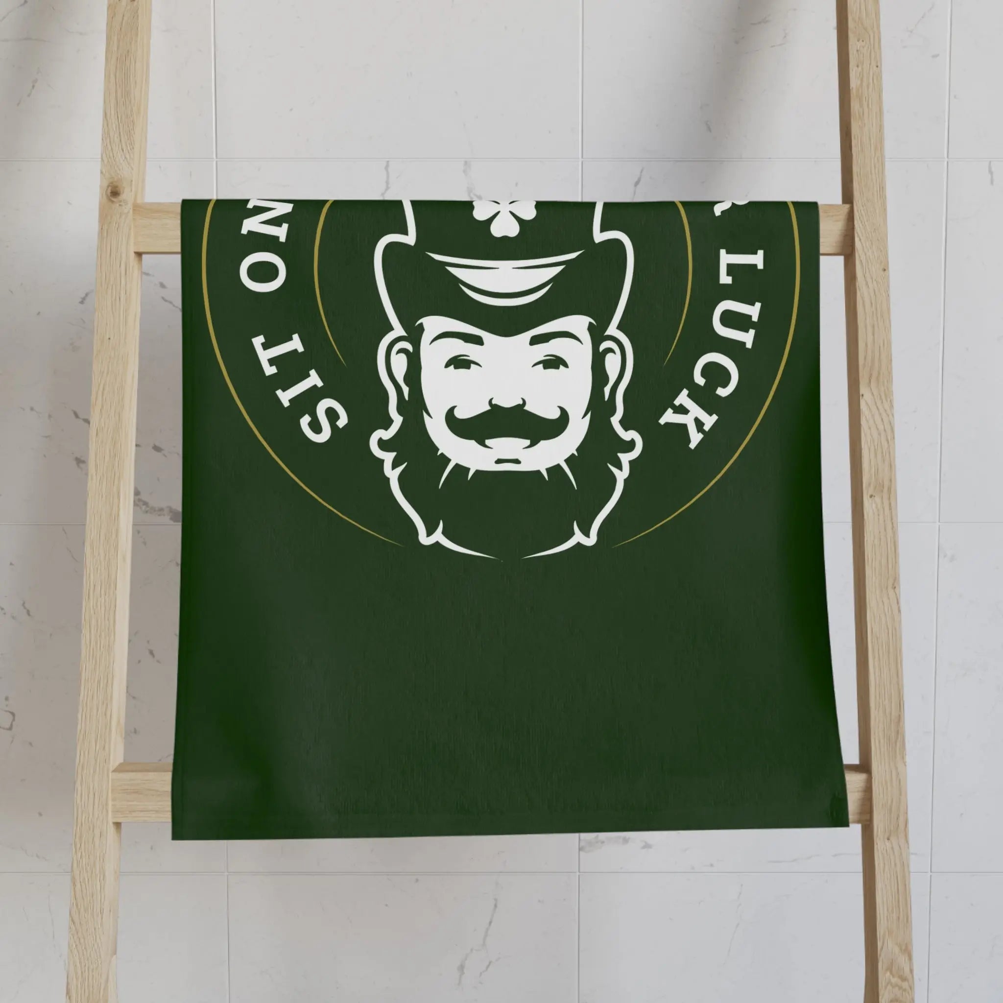 Sit on My Beard for Luck St. Patrick’s Day Cum Towel