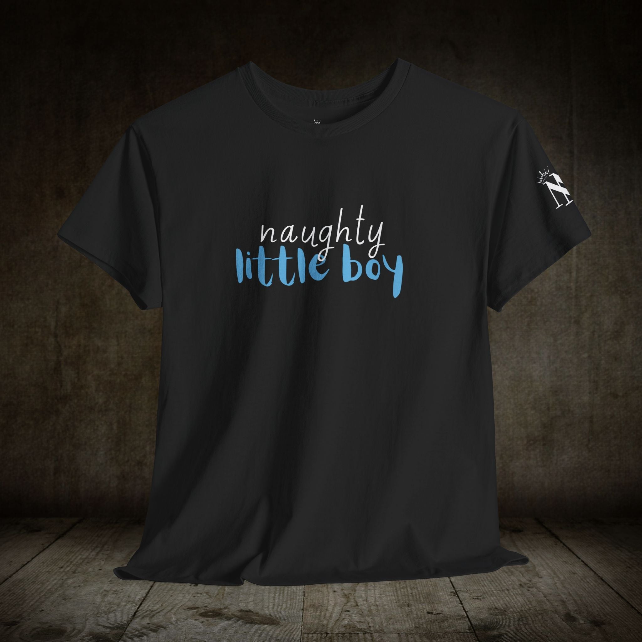 Naughty Little Boy | Mix & Match 100% Cotton Unisex Fun-Flirty Lovers’ Tees