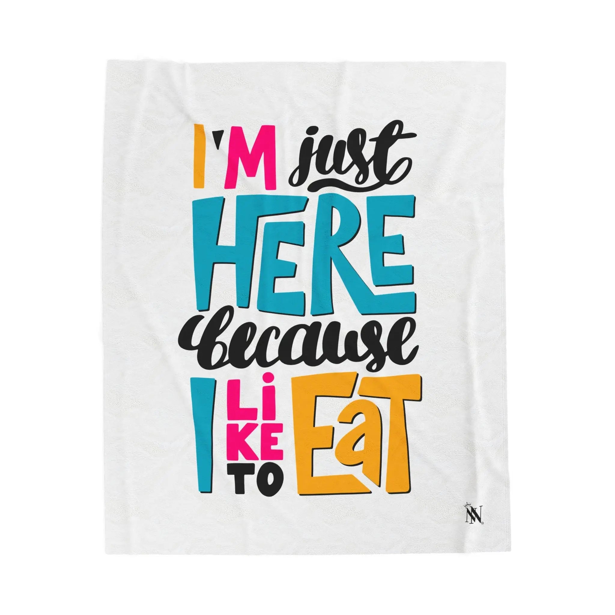 Because I Like to Eat | Mix & Match Fun-Flirty Lovers’ Blankets