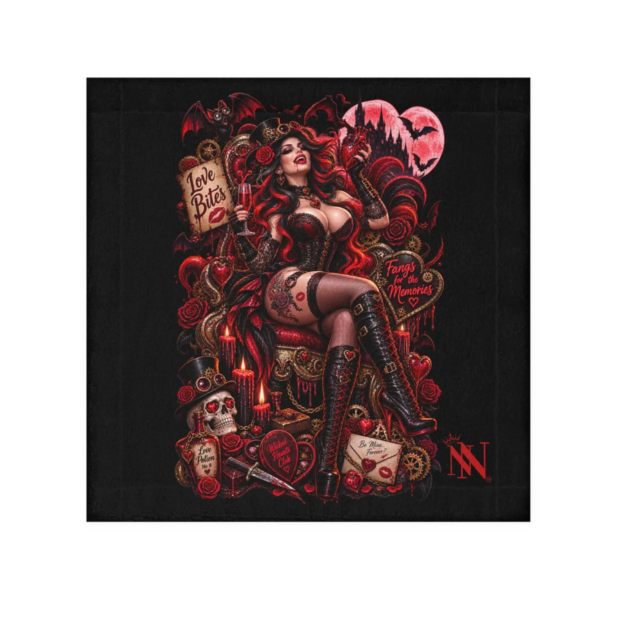 Valentine’s Day Wicked Fantasy Lils’ Sex Towel
