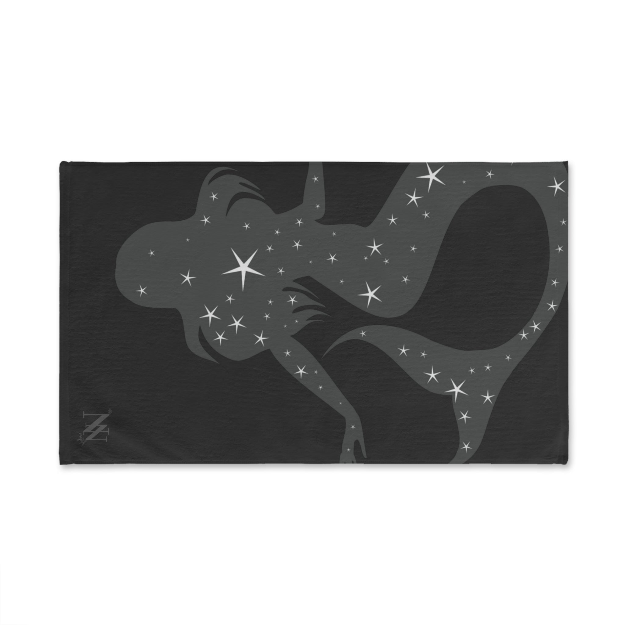 Mermaid Star Dark Grey Cum Towel