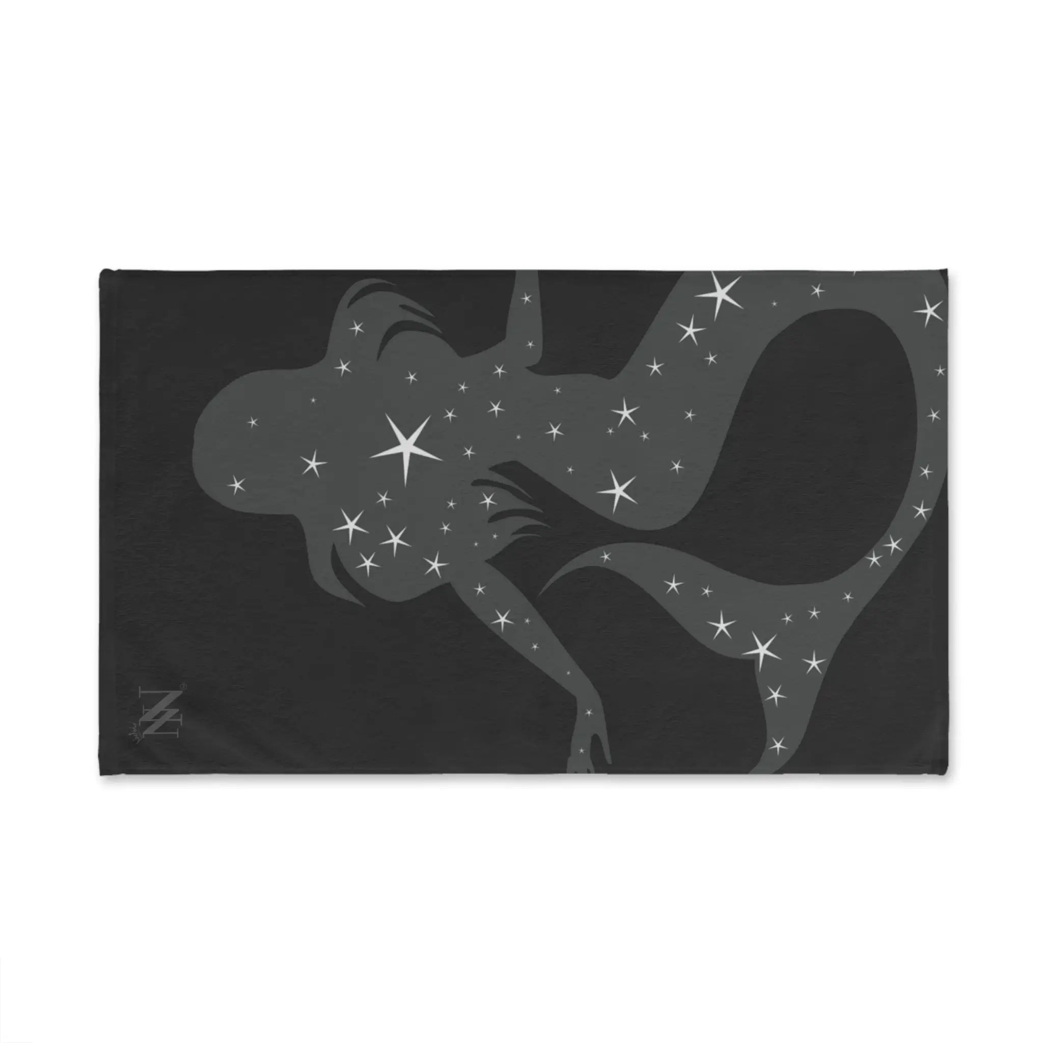 Mermaid Star Dark Grey Cum Towel