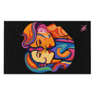 Woman to Woman Black | Mix & Match Soft Fun-Flirty Lovers’ Towels