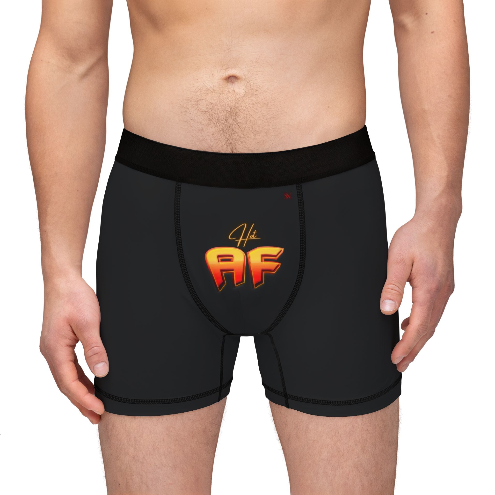Flaming Hot AF | Mix & Match Men’s Fun-Flirty Lovers’ Boxer Briefs