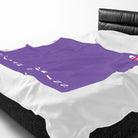 Nectar Napkins Brand Light Purple Love Blanket