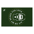 Sit on My Beard for Luck St. Patrick’s Day | Mix & Match Soft Fun-Flirty Lovers’ Towels