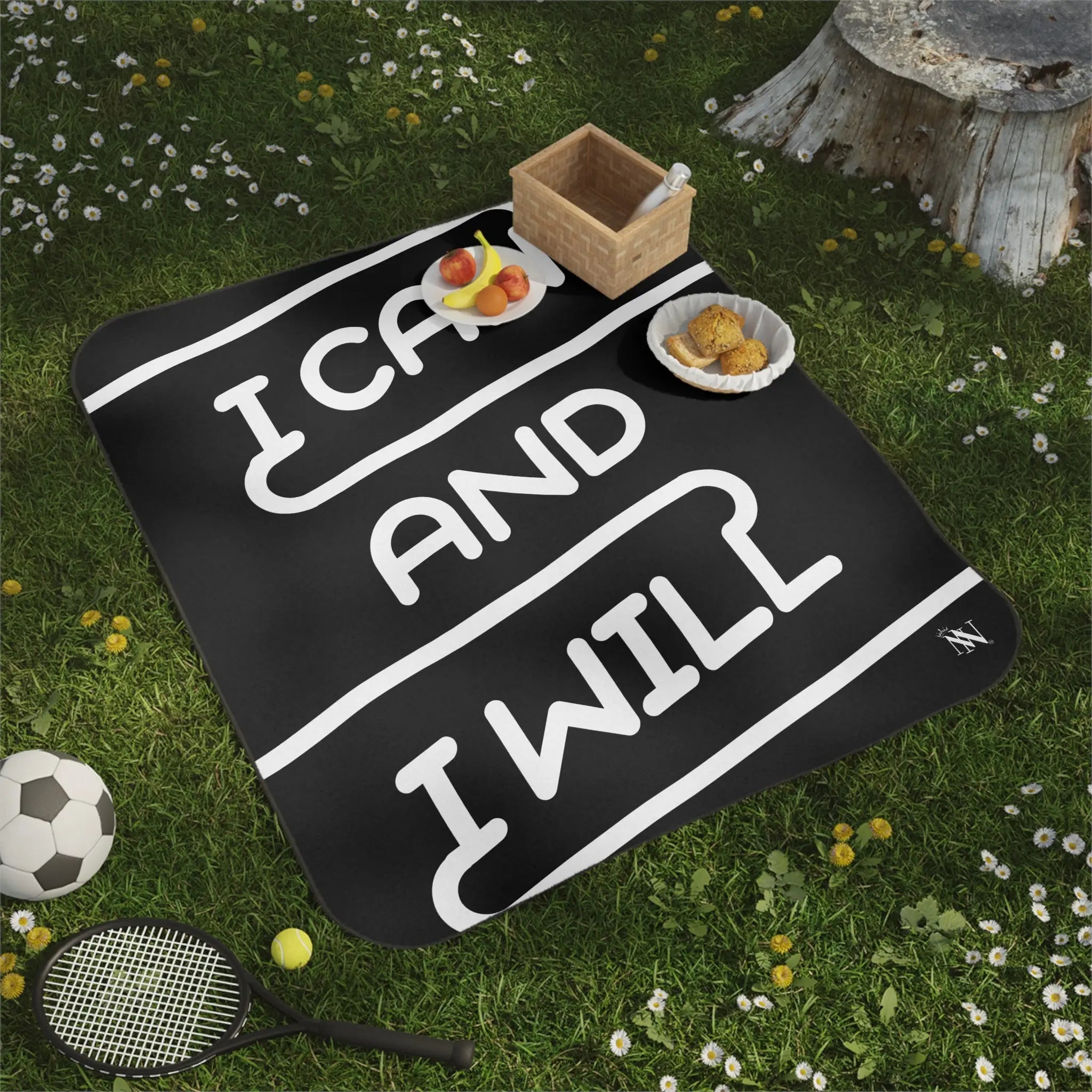 I Can & I Will | Mix Match Fun-Flirty Lovers’ Water-Resistant Blankets