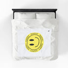 Happy Face Sticker | Mix & Match Soft Fun-Flirty Lovers’ Blankets