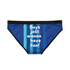 Boys Just Wanna Have Fun! | Mix & Match Women’s Fun-Flirty Lovers’ Panties