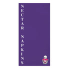 Nectar Napkins Brand Purple | Nectar Napkins XL Fun-Flirty Lovers’ Towels