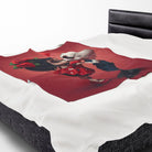 Day of the Dead’s Kiss | Mix & Match Velveteen Fun-Flirty Lovers’ Blankets