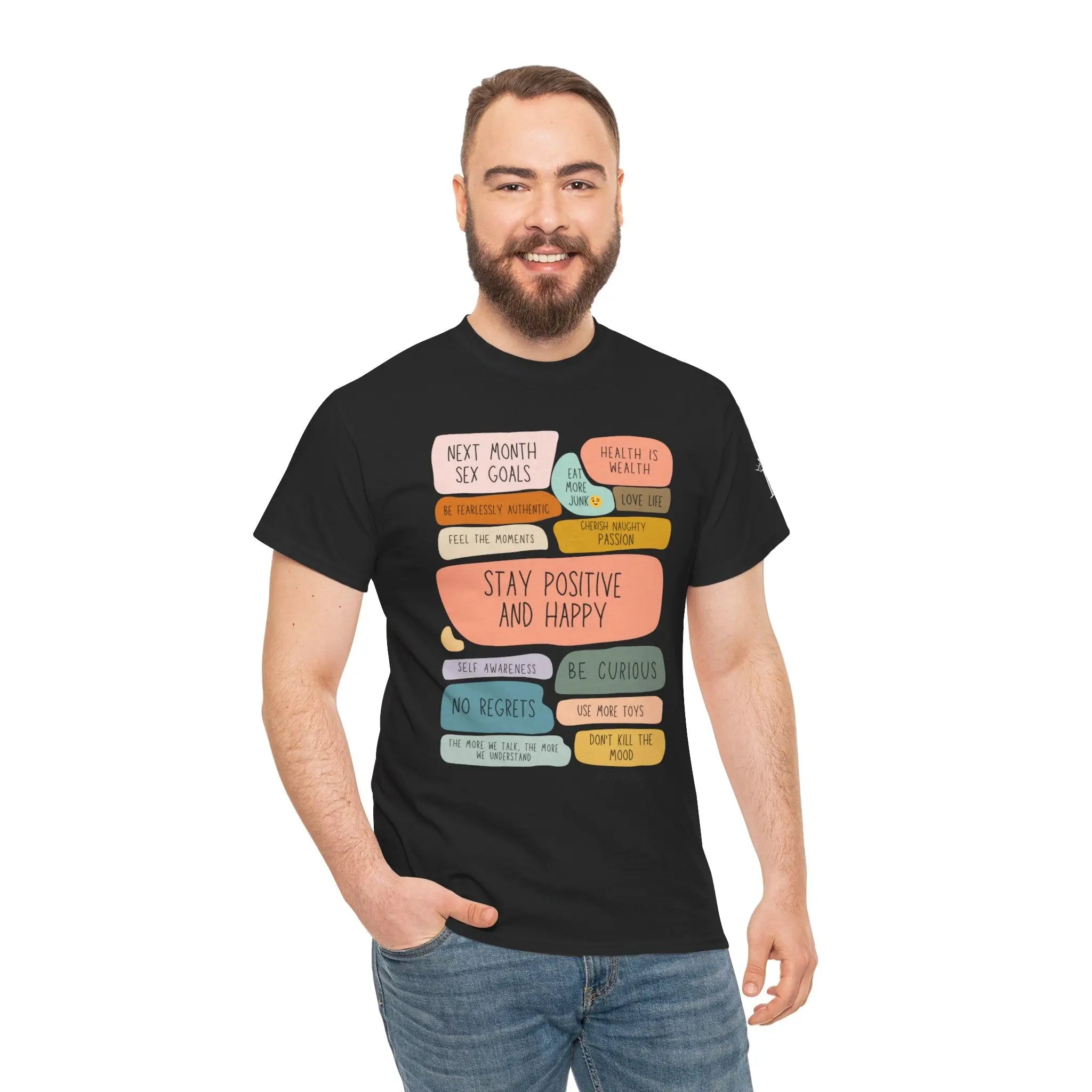 Sex Goals | Mix & Match 100% Cotton Unisex Fun-Flirty Lovers’ Tees