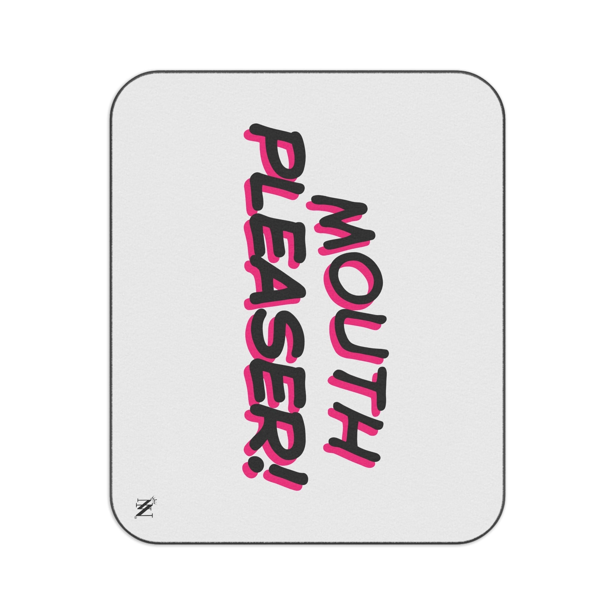 Mouth Pleaser | Mix Match Fun-Flirty Lovers’ Water-Resistant Blankets