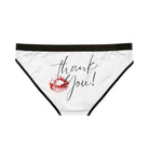 Thank You! with a Kiss Romantic Sex Gifts Women’s Panties
