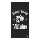 Always Falling for the Villains | Mix & Match XL Fun-Flirty Lovers’ Towels