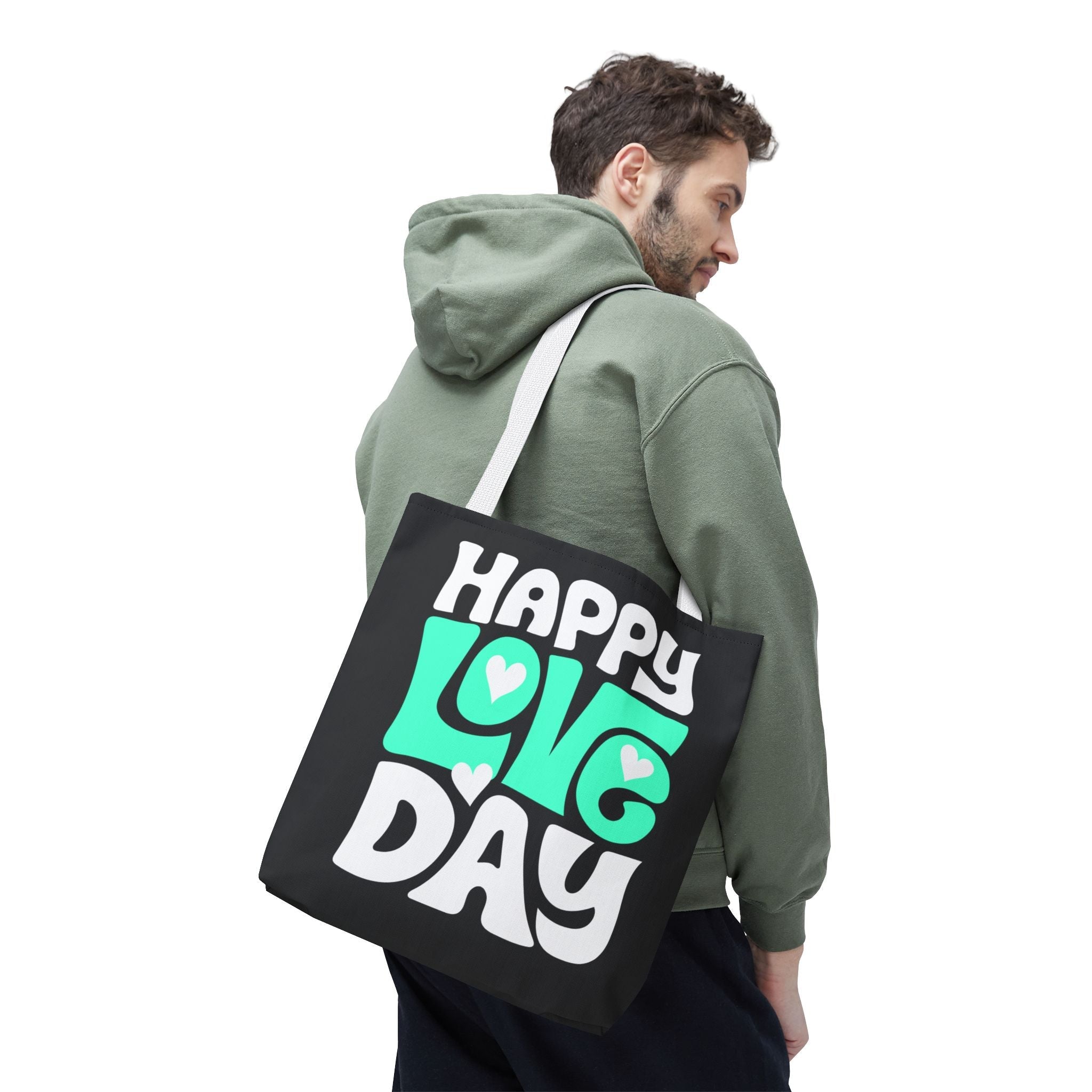 Happy Love Day Hearts | Mix & Match Fun-Flirty Lovers’ Totes