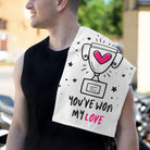 You’ve Won My Love | Mix & Match Soft Fun-Flirty Lovers’ Towels