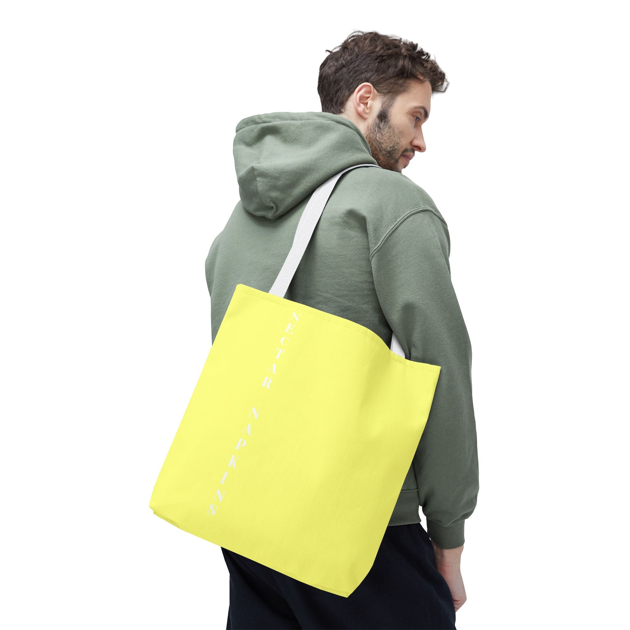 Nectar Napkins Brand Light Yellow Tote Bag