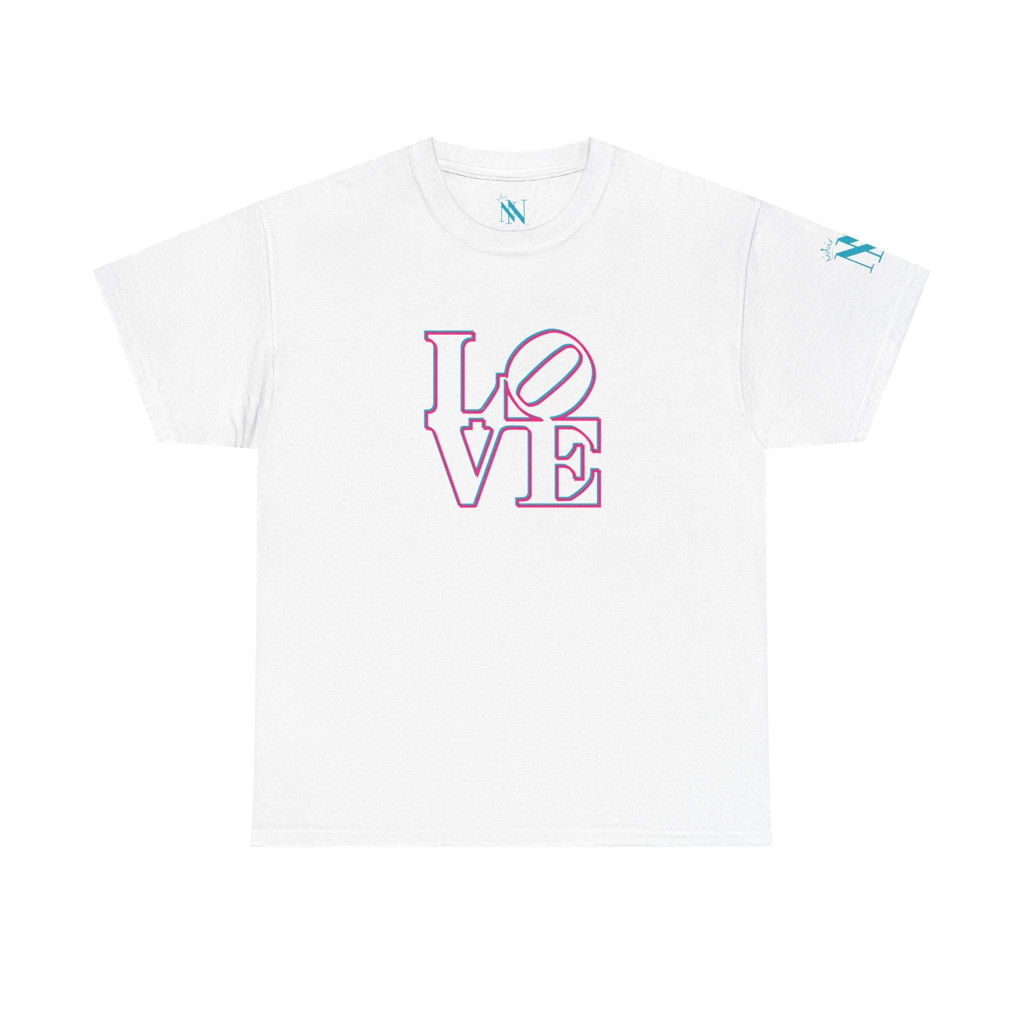 Two-Demensional Love | Mix & Match 100% Cotton Unisex Fun-Flirty Lovers’ Tees